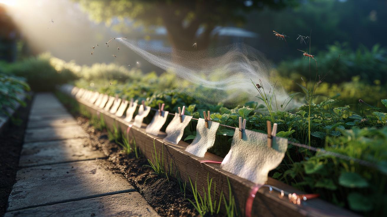 Protect Garden Edges Easily: Why Dryer Sheets Keep Pesky Pests at Bay Instantly