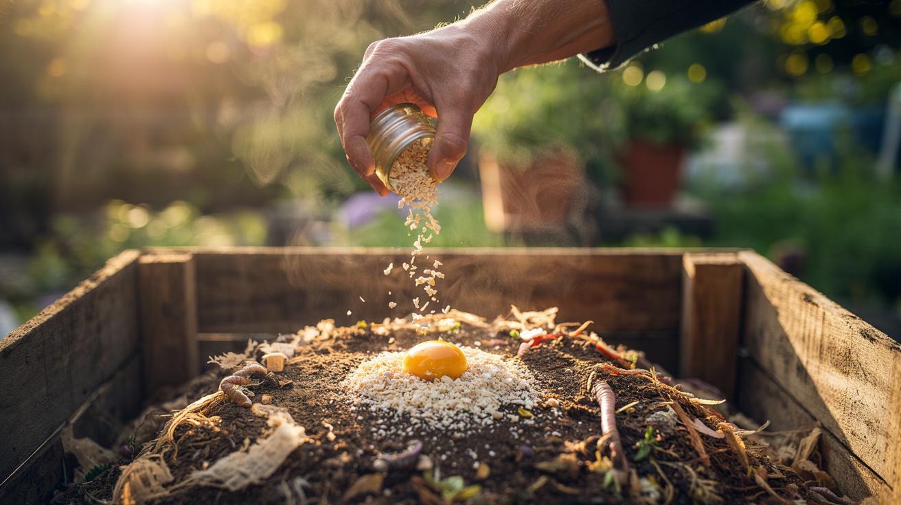 Revolutionize Your Compost Pile: How crushed eggshells accelerate decomposition naturally