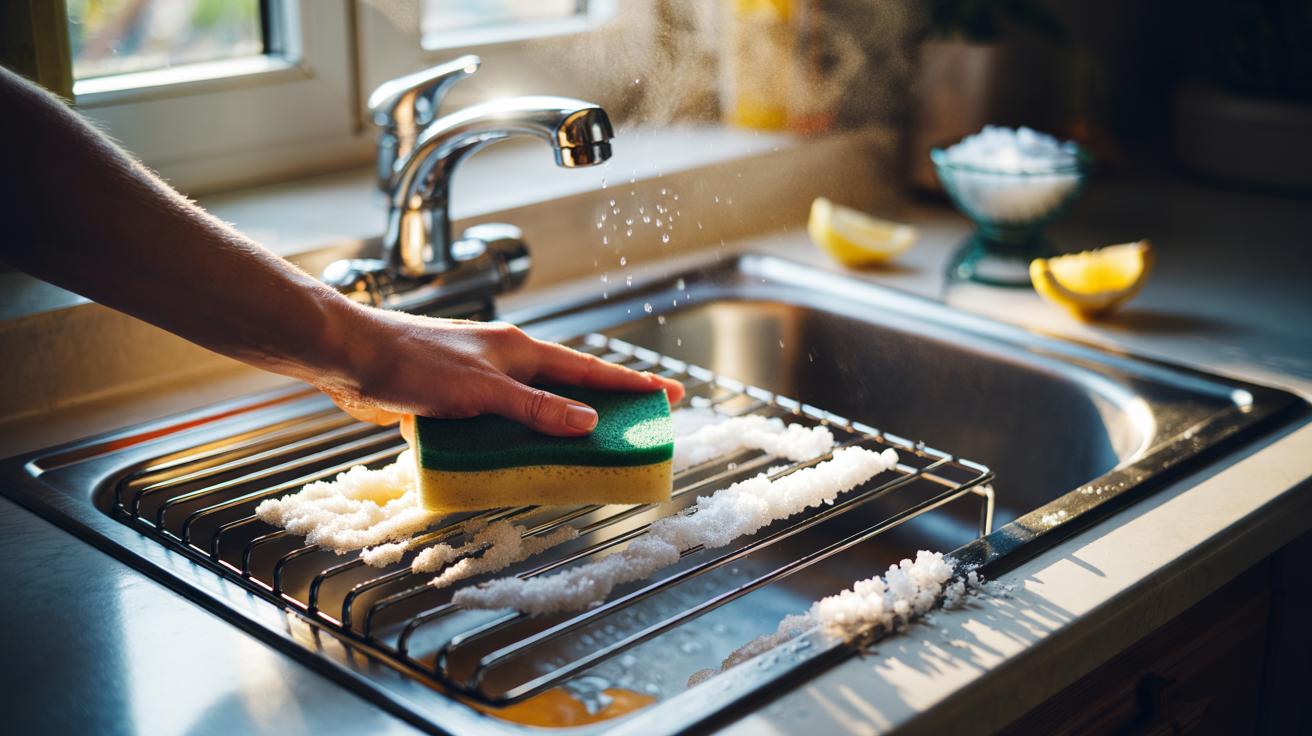 Spotless Oven Racks in Minutes: Why Rubbed-On Salt Does the Trick Instantly
